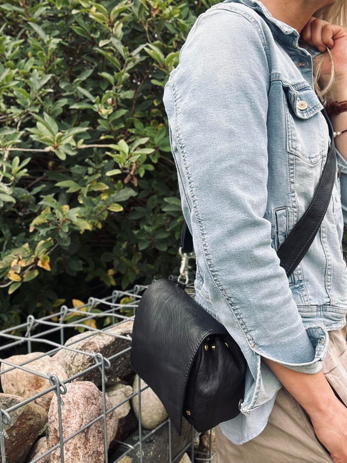 Crossbody Jenny i blød kalveskind - VIAMAJA.DK
