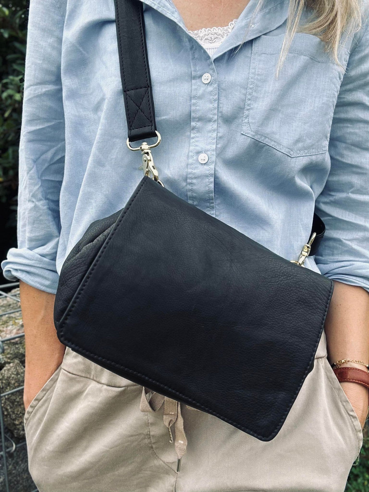 Crossbody Jenny i blød kalveskind - VIAMAJA.DK