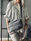 Crossbody Kanvas grå unisex - VIAMAJA.DK
