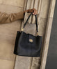 Crossbody Lux Big – Black / gold