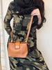 Crossbody Lux cognac Mini