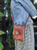 Crossbody Jaco small - Walnut