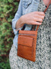 Crossbody / mobiltaske - Nordic Cognac