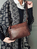 Crossbody Raw Boheme Medium – Vintage brown