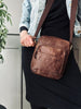Crossbody Raw Boheme – Vintage brown
