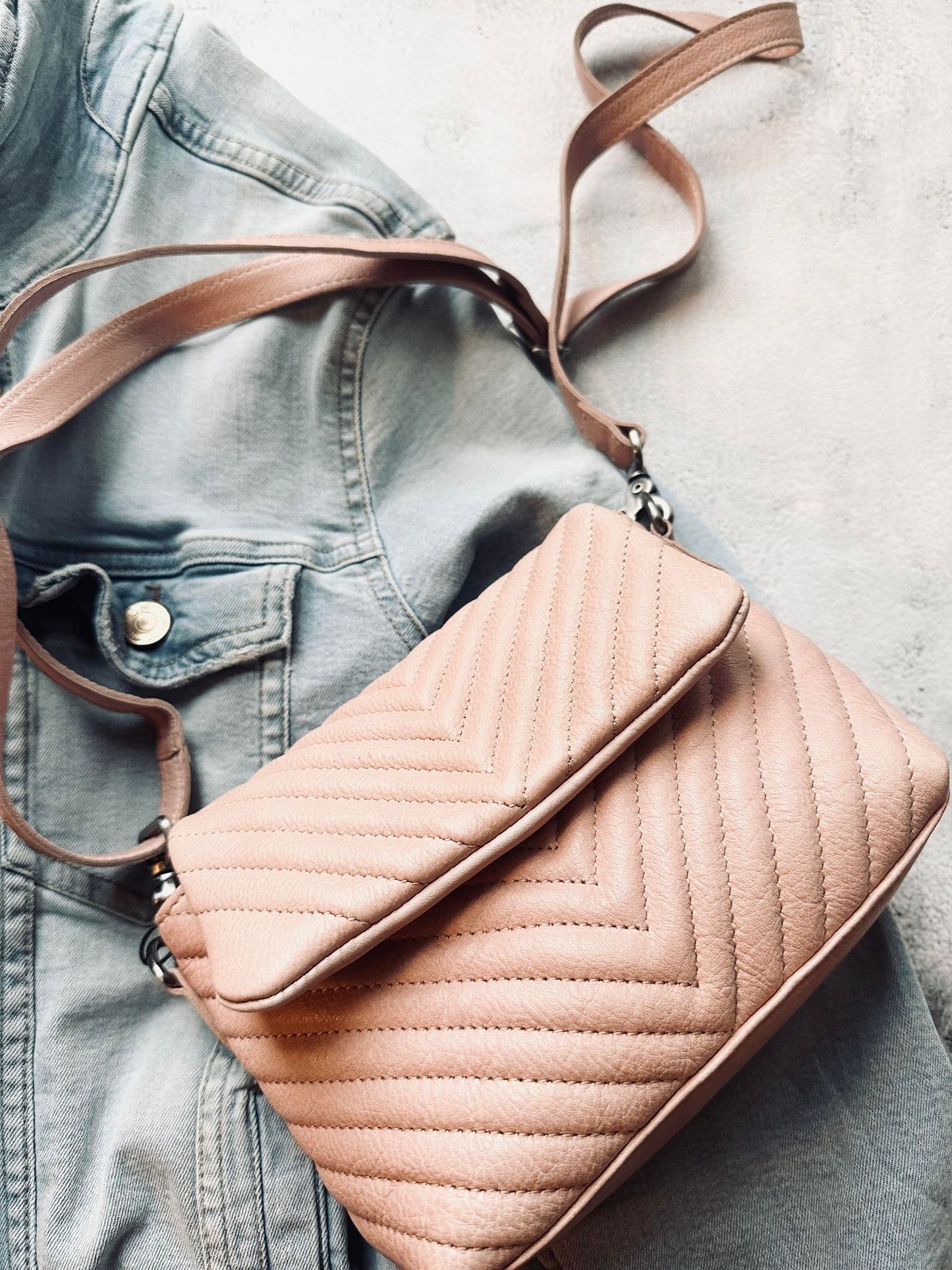 Crossbody Rose mary – Blød skindkvalitet - VIAMAJA.DK