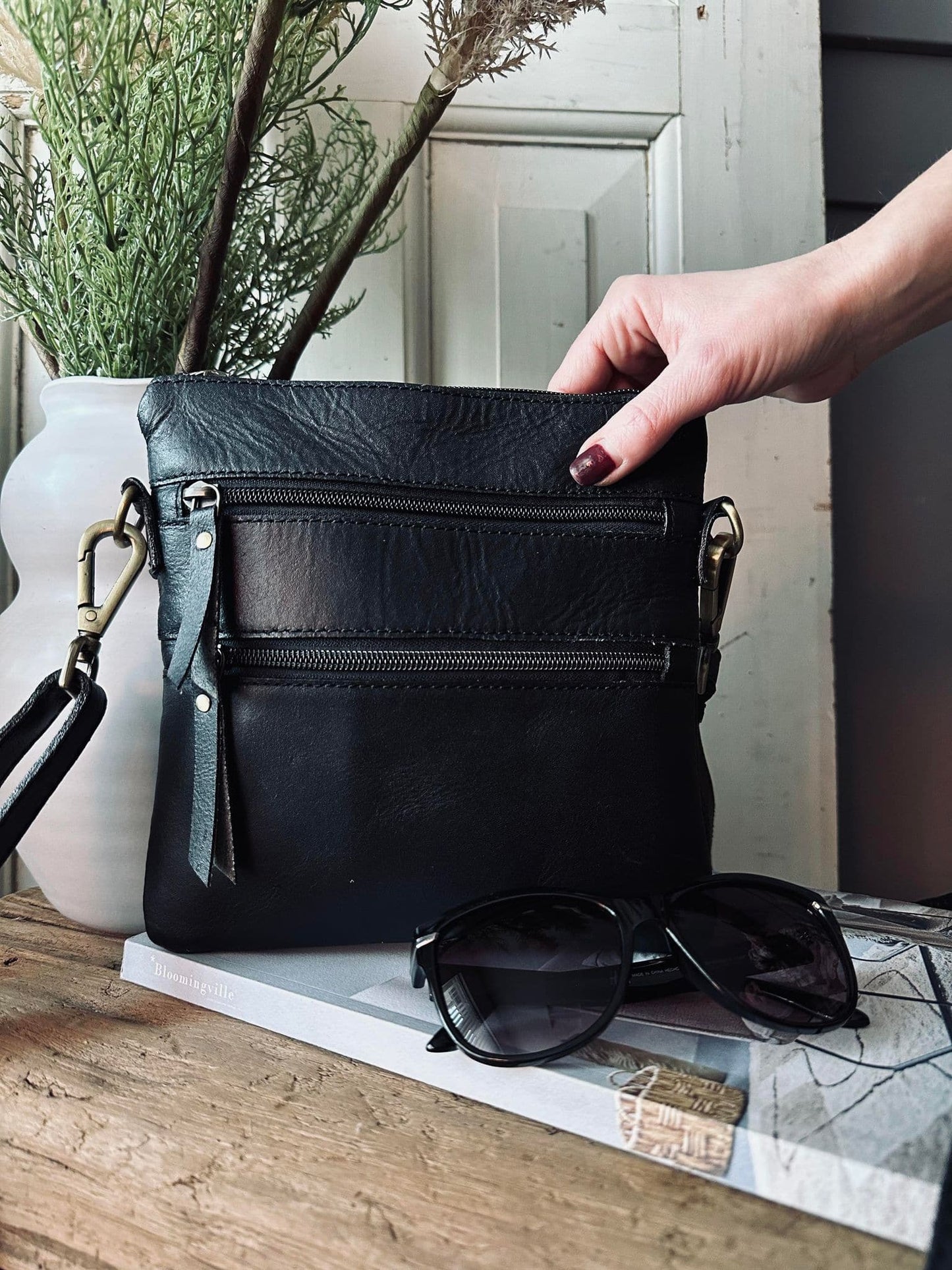 Crossbody Salina - Black - VIAMAJA.DK
