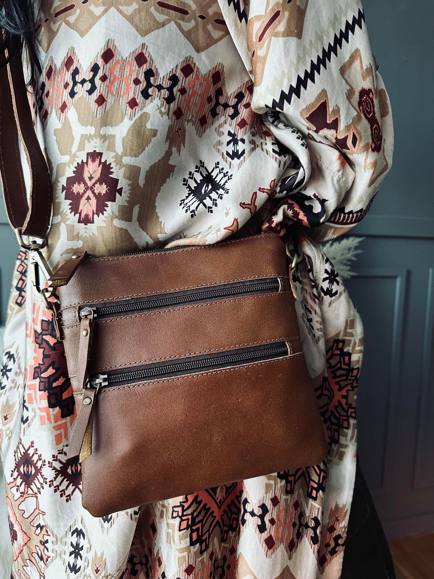Crossbody Salina - Cognac - VIAMAJA.DK
