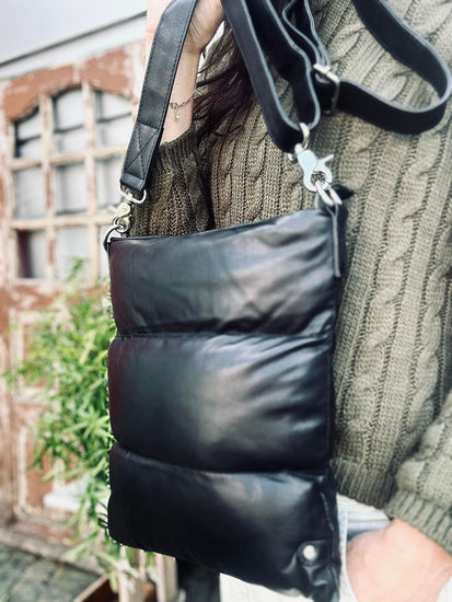 Crossbody TRENDY i det blødeste lammeskind - VIAMAJA.DK