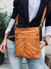 Crossover Cognac - Handmade leather