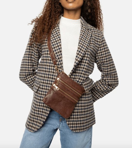 Crossover Emilia small – Brown - VIAMAJA.DK