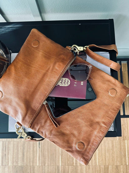 Crossover Marie Cognac - VIAMAJA.DK