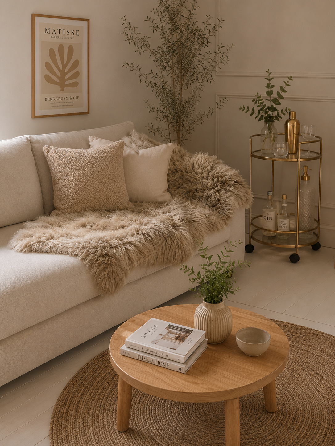 Lammeskind - Mocca 140 cm