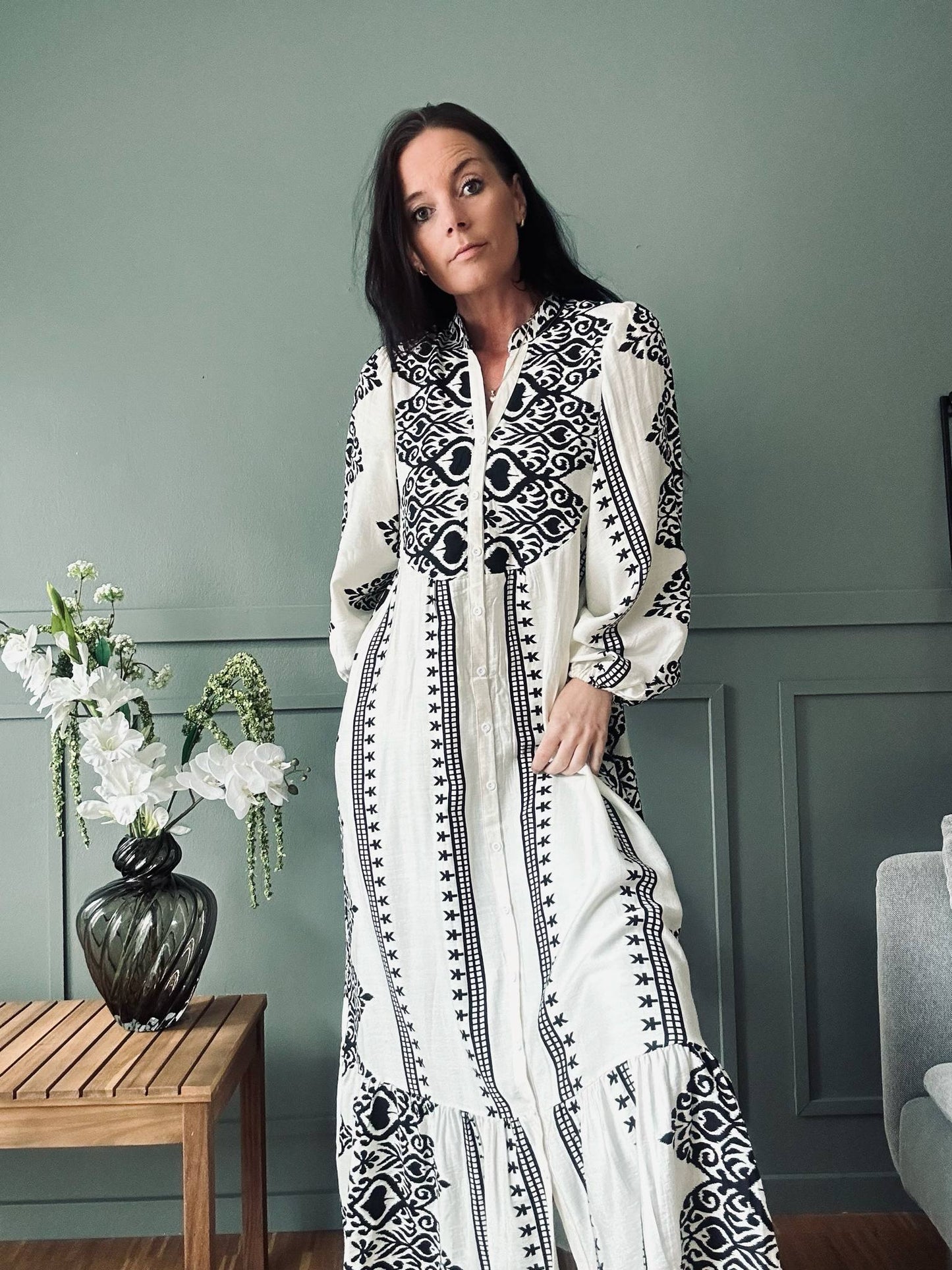 Kjole Beige - Boheme cotton