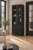 Vitrineskab Nordic black