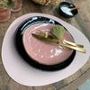 Dækkeserviet – Oval Rosa