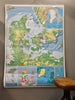 Danmarks kort - 97x137cm
