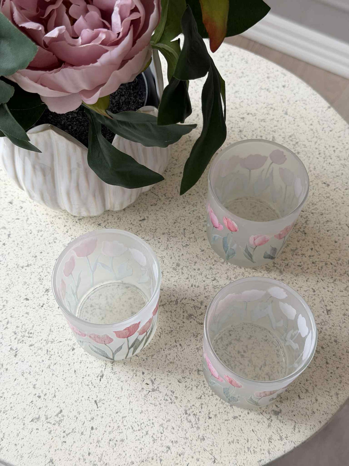 Lysestager Tulipaner 3stk.