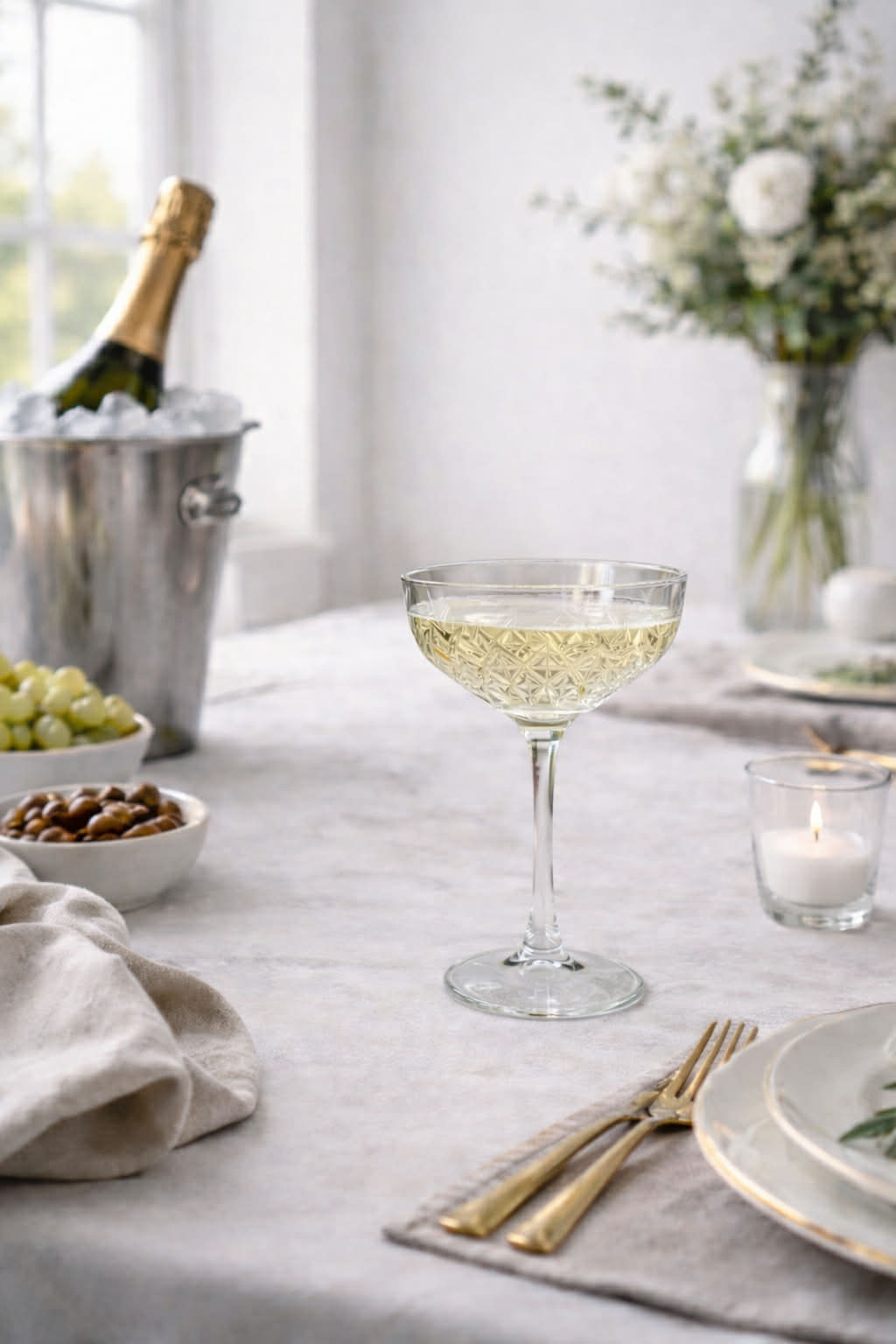 Champagneskål - 4stk
