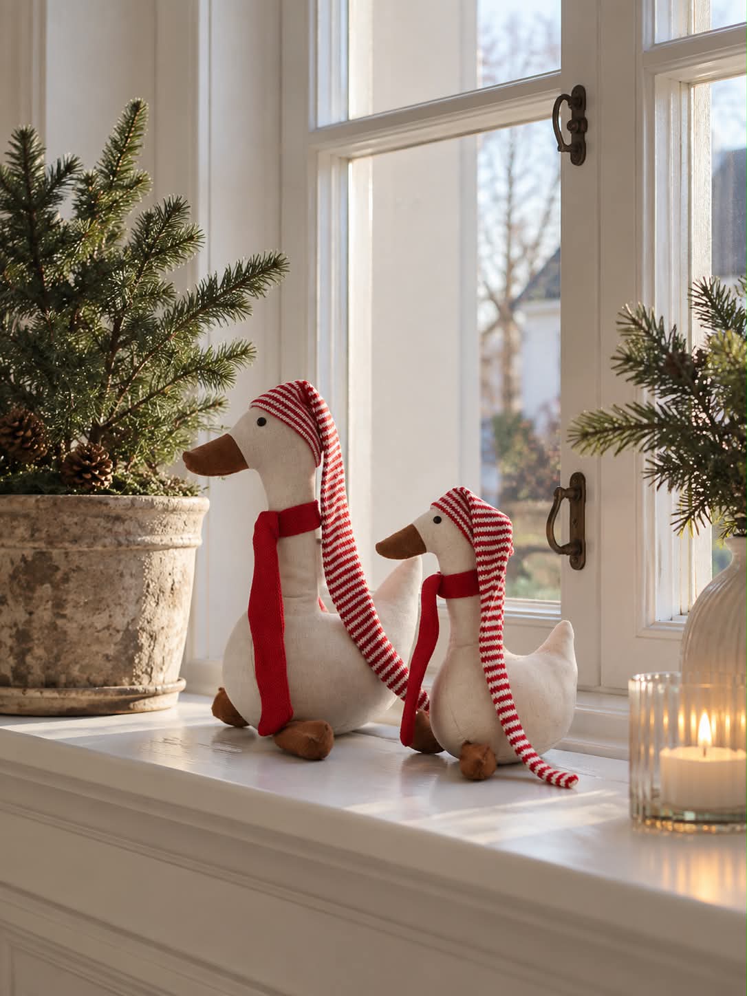 Juleand med hue - Small