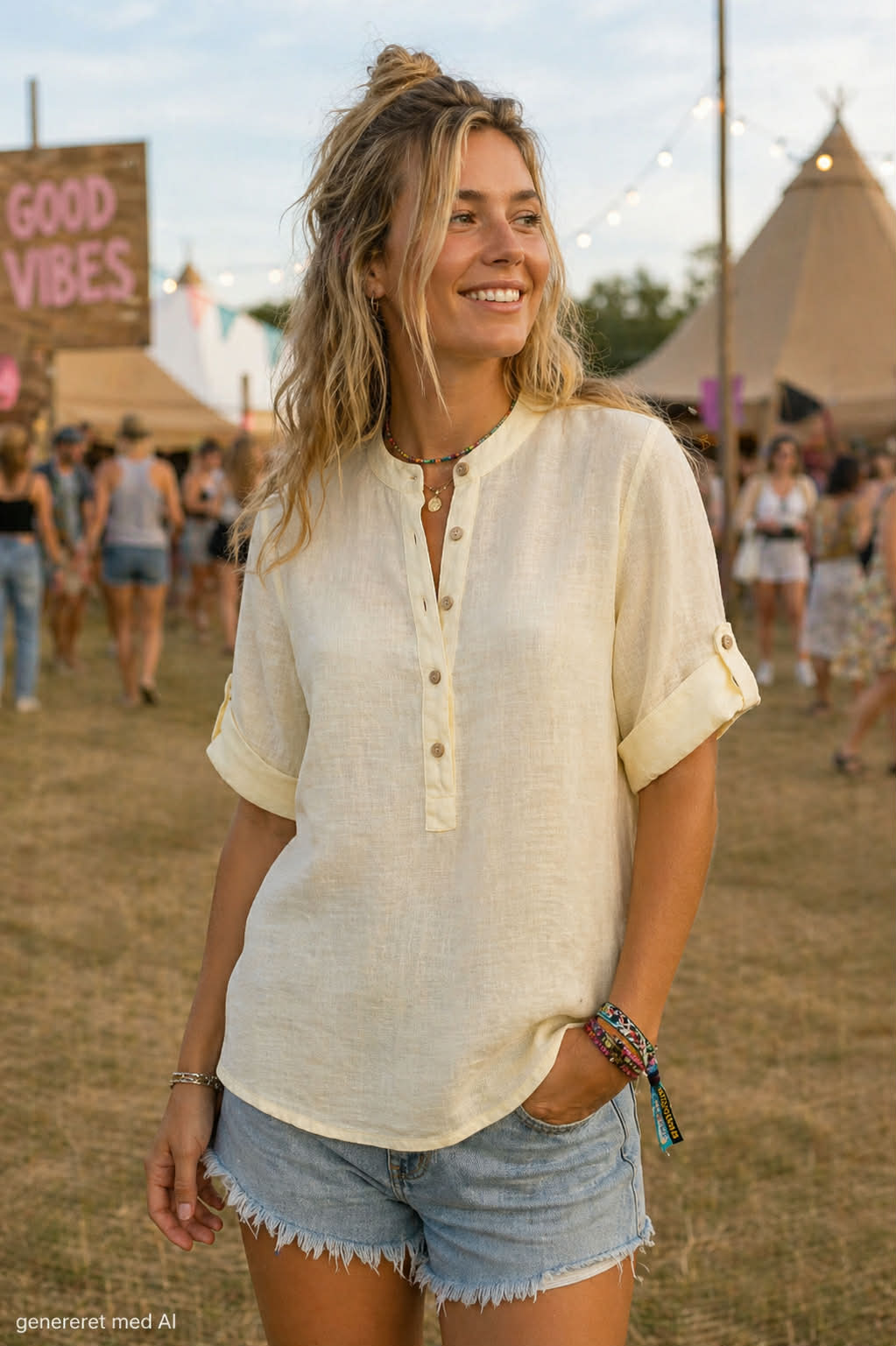 Skjortebluse Larisa - Flea