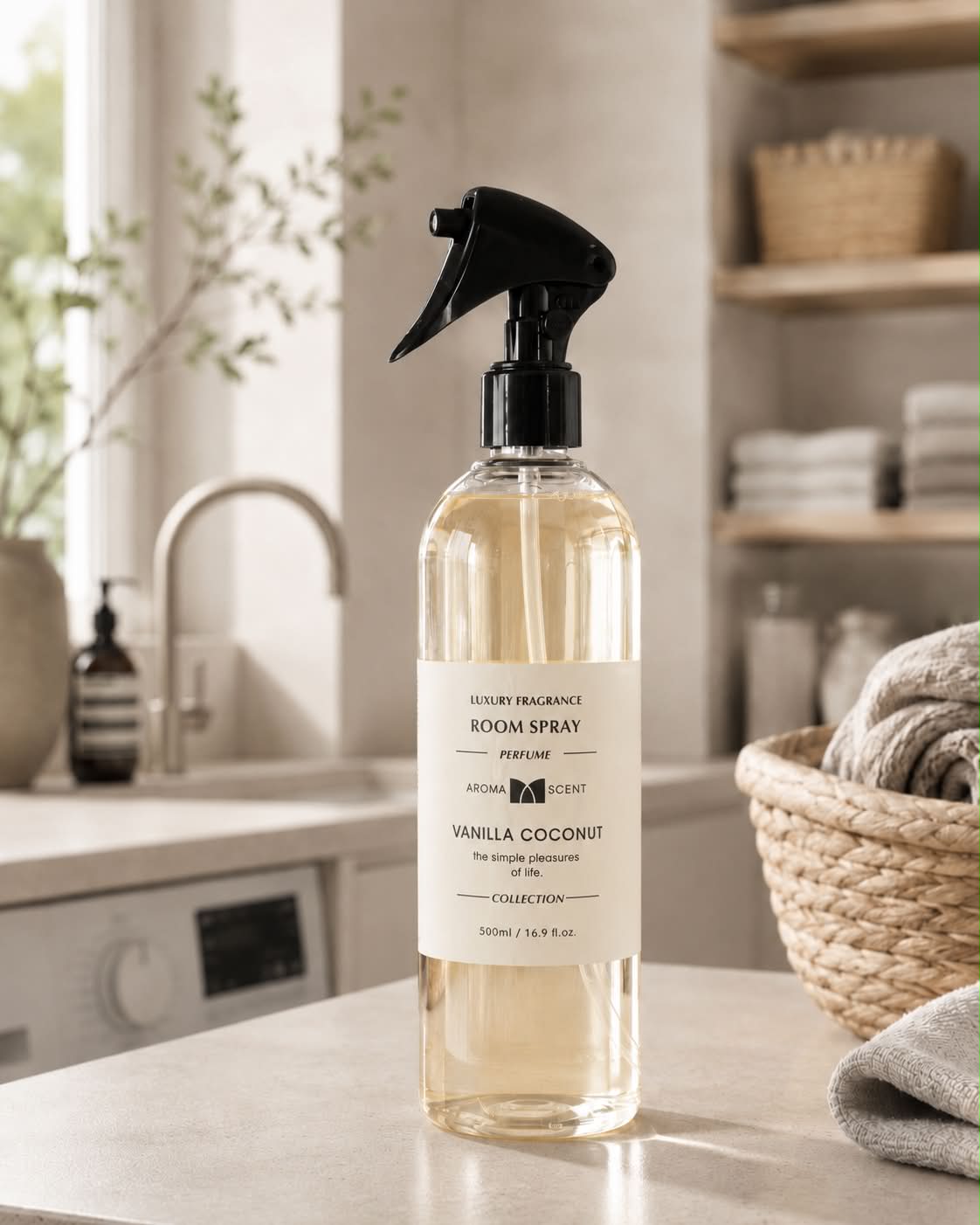 Roomspray 500ml - Vanilla coconut