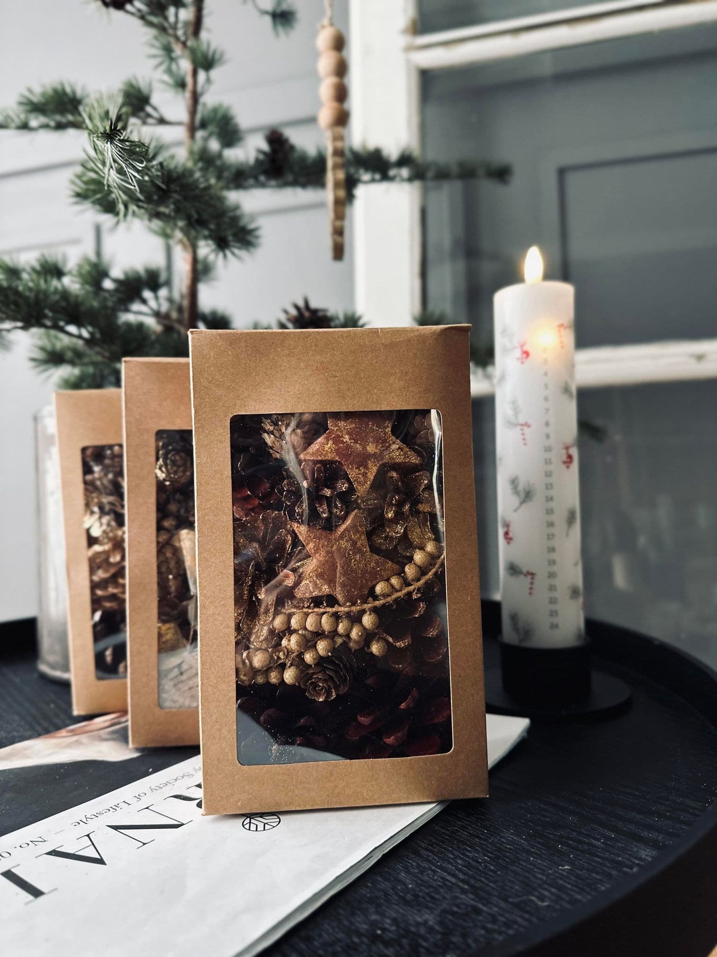 Deko box til juledekoration - VIAMAJA.DK