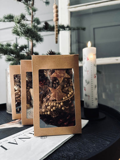 Deko box til juledekoration - VIAMAJA.DK