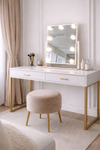 Hollywood Makeup Spejl - Hvid