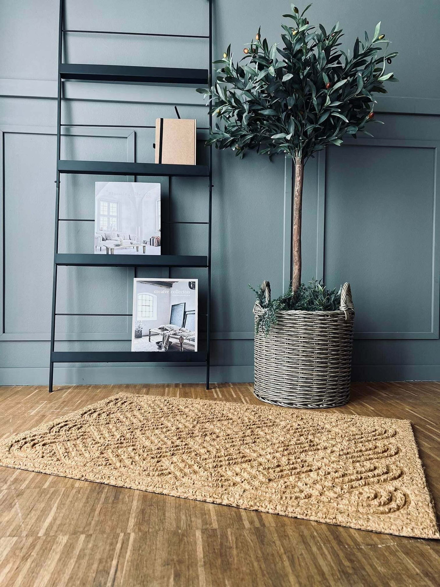 Dørmåtte kokosfibre 60x90 cm - VIAMAJA.DK