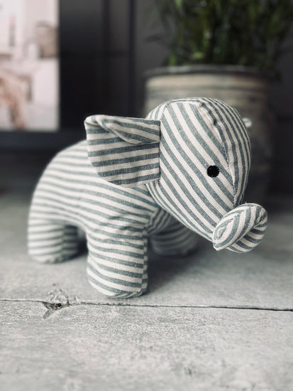 Dørstopper - Elefant mix strib - VIAMAJA.DK