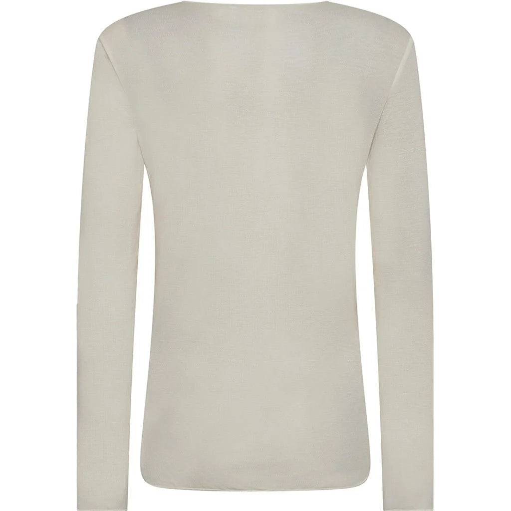 Bluse Drew Cashmere mix - Off white