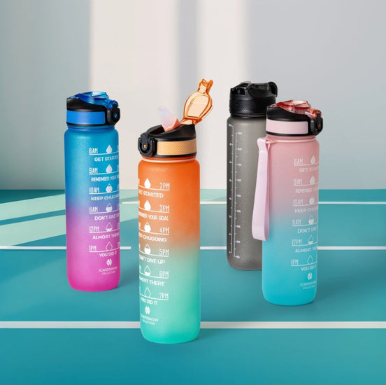 Drikkeflaske 1 liter – Color mix - VIAMAJA.DK