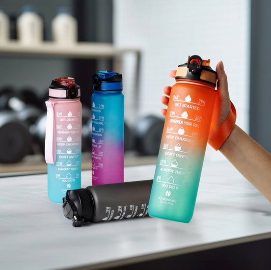 Drikkeflaske 1 liter – Color mix - VIAMAJA.DK