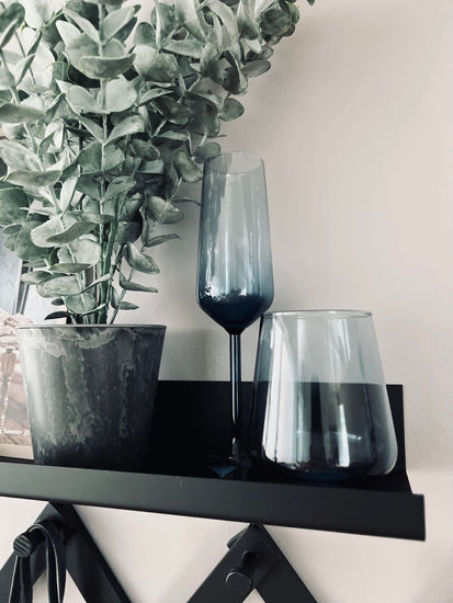 Drikkeglas LUX - Royal blue 425 ml - VIAMAJA.DK