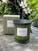 Duftelys - Moskus 45timer - Oliven farvet
