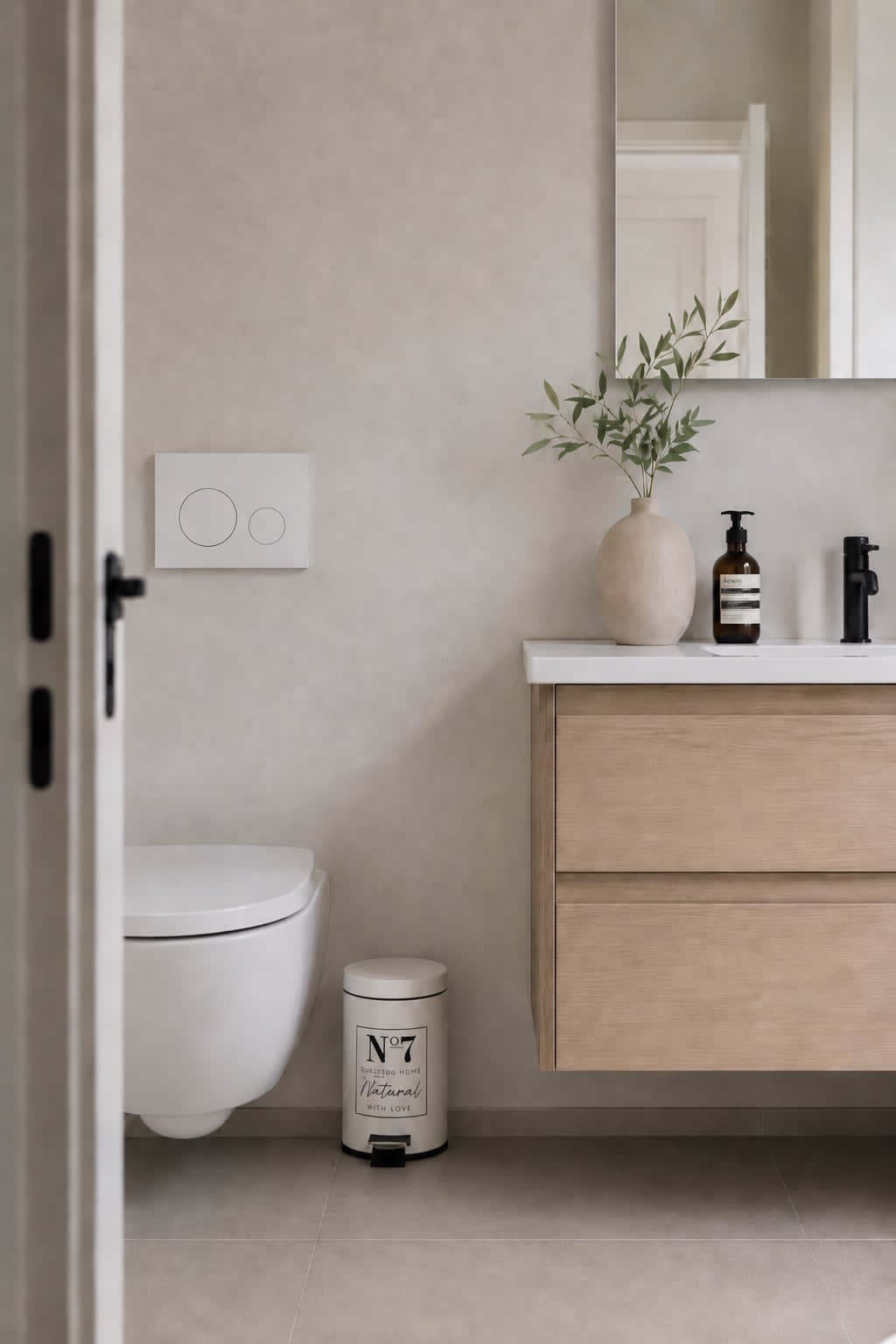Toiletspand No.7 – Hvid