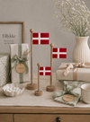 Flag Dannebrog wood - Flere størrelser