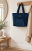 Shopper blue velvet