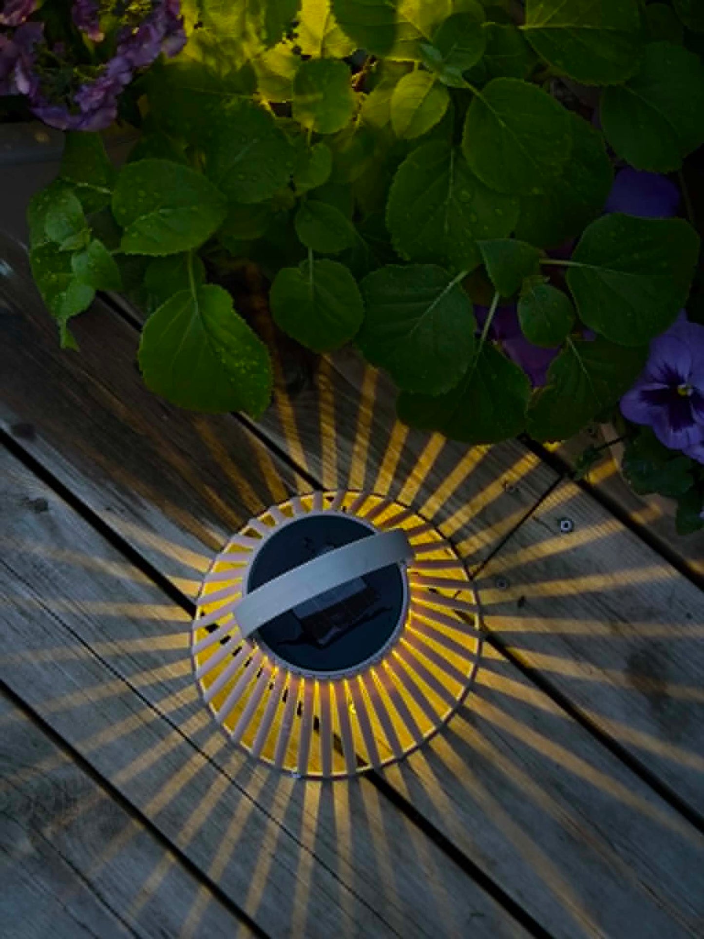 Lanterne Emily solar 24 cm - Flere farver