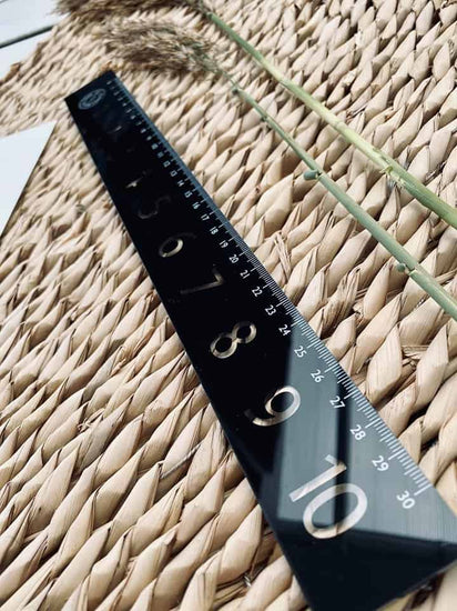 Eksklusiv Akryl – linial 30cm - VIAMAJA