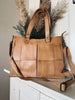 Elegant arbejdstaske / shopper – Sand