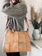 Elegant arbejdstaske / shopper – Sand - VIAMAJA.DK