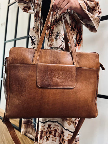 Elvira arbejdstaske Walnut