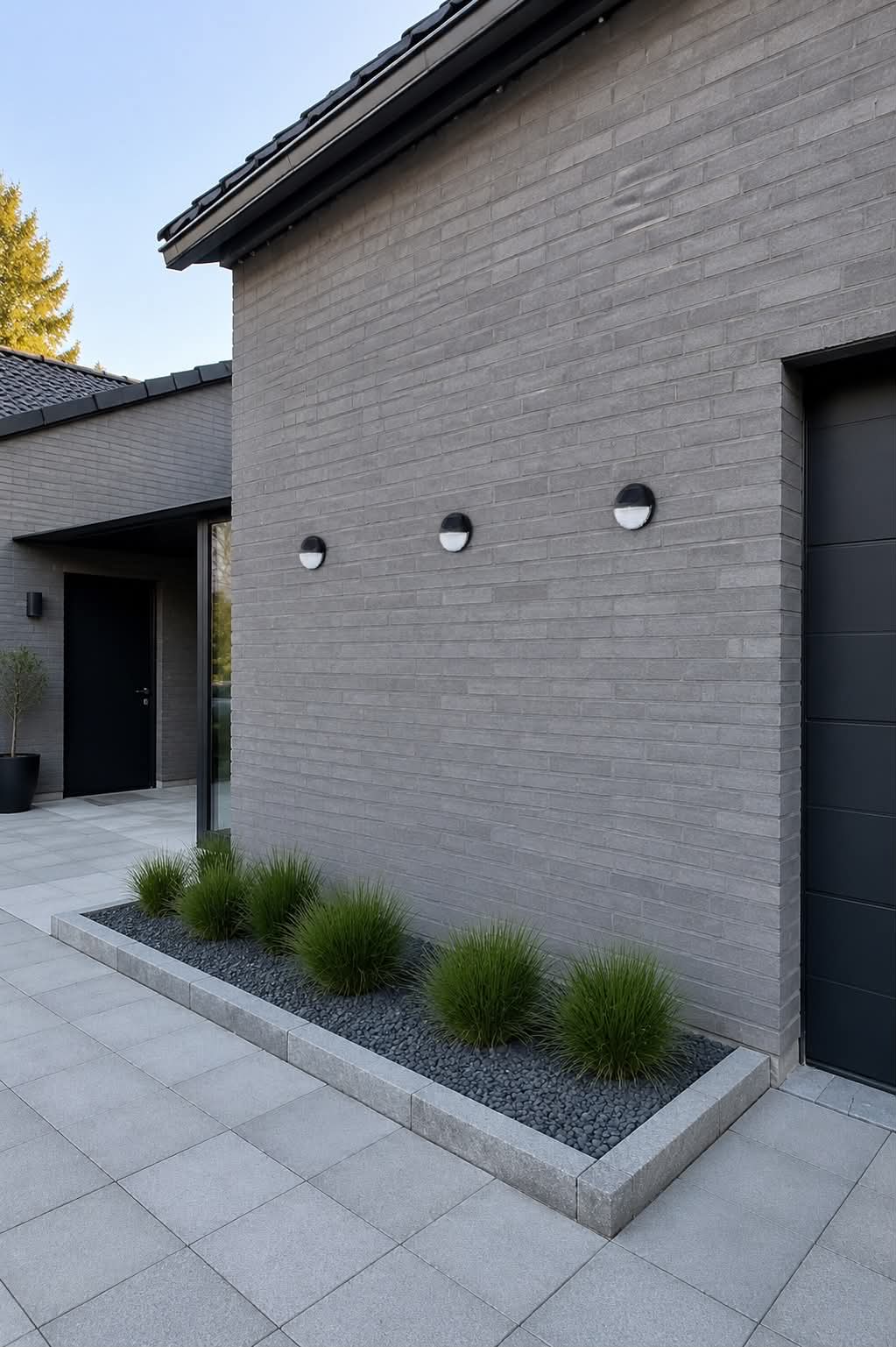Væglampe med solceller – Sæt med 4 stk