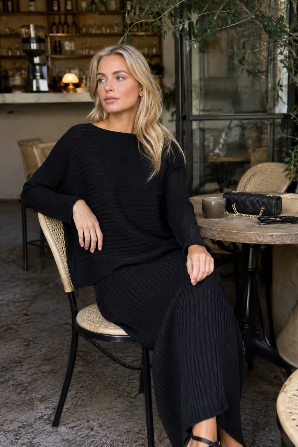 Striksæt Clara Black