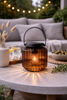 Lanterne med solceller – Wilma Beige