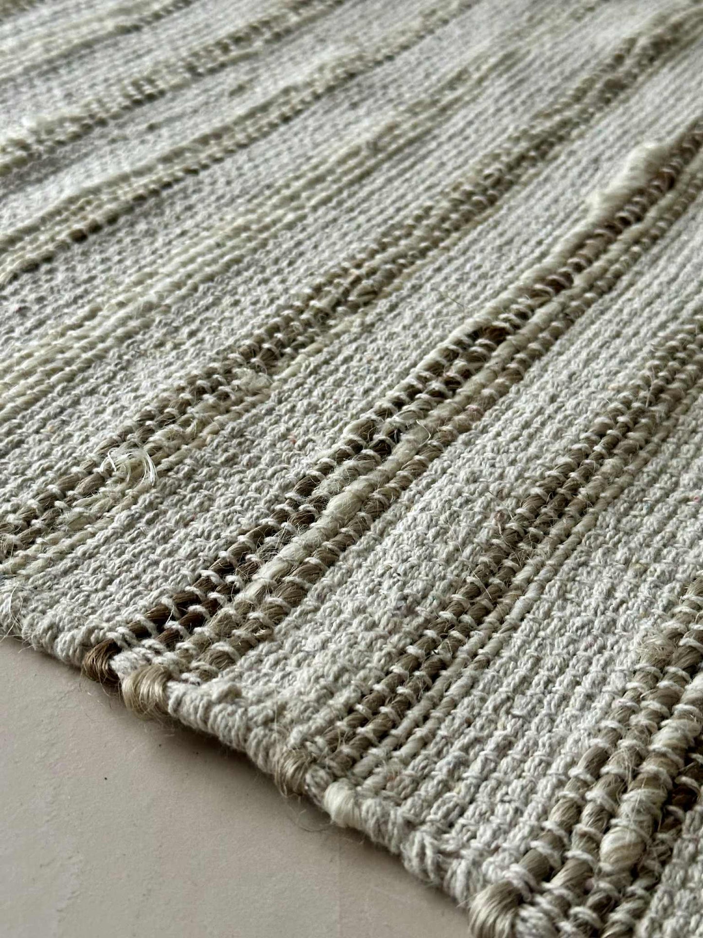 Gulvtæppe Jute cotton - Flere størrelser