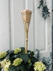 Fakkel med myggelys - Citronella 76cm - Sæt af 2 stk