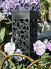 Fakkel med solceller – Black square